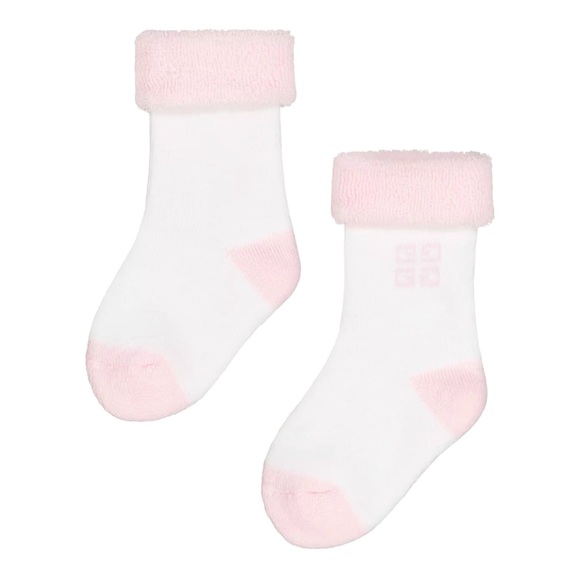 Givenchy baby pink and white socks - Picture 1 of 6